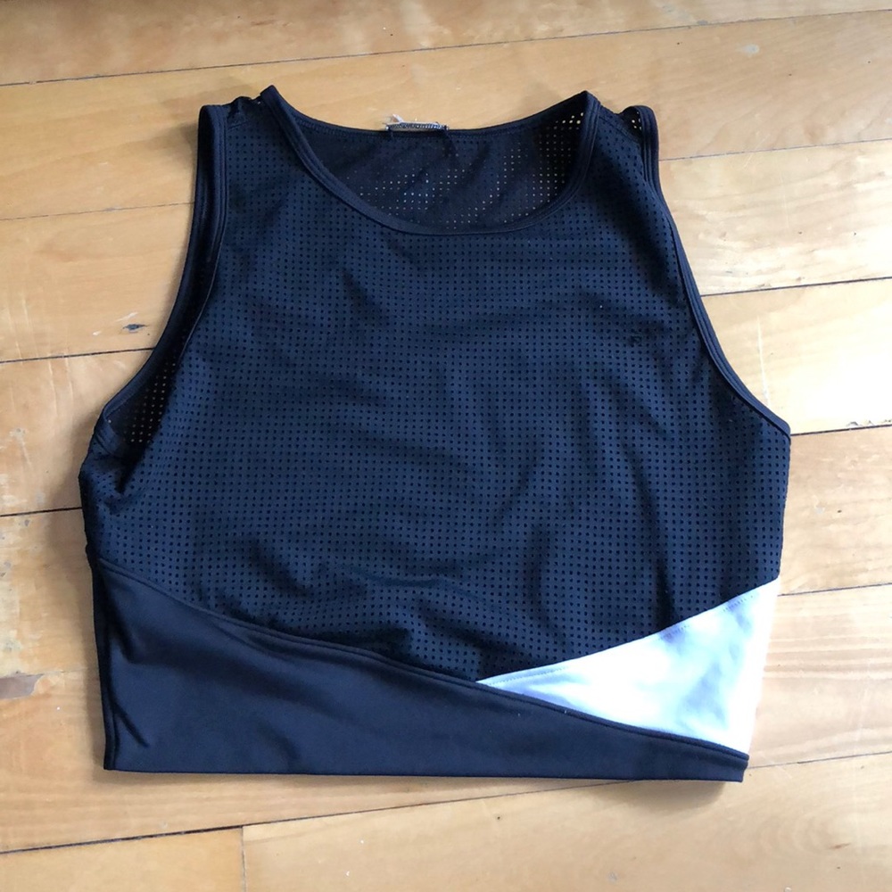 Reebok sports crop top